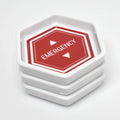 Evangelion Soy Sauce Dish Set – Emergency Design (Set of 3) - image 3