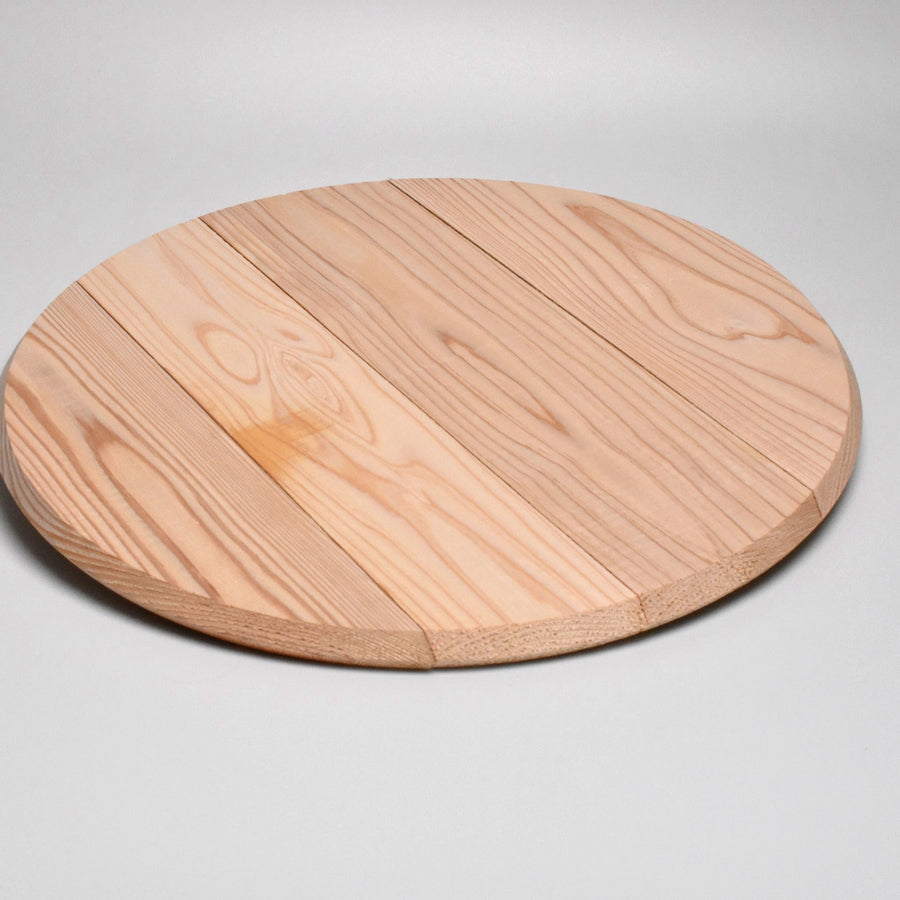 Wooden Lid for 72L Sake Barrel (Kagami Biraki)